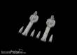 Eduard Accessories 648519 - P-38F/G superchargers for Tamiya in 1:48