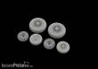 Eduard Accessories 648524 - F-104 wheels late for Kinetic in 1:48