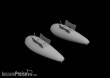 Eduard Accessories 648531 - P-51D 110gal fuel tank for Eduard in 1:48