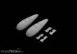 Eduard Accessories 648531 - P-51D 110gal fuel tank for Eduard in 1:48