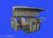 Eduard Accessories 648533 - P-38F/G nose gun bay for Tamiya in 1:48