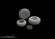 Eduard Accessories 648534 - A-26/B-26 Invader wheels for ICM in 1:48