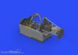 Eduard Accessories 648545 - P-38G cockpit for Tamiya in 1:48