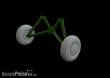 Eduard Accessories 648556 - Tiger Moth wheels for Airfix in 1:48