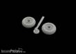 Eduard Accessories 648579 - Spitfire Mk.I wheels for Eduard in 1:48