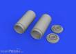 Eduard Accessories 648590 - MiG-19 exhaust nozzles for Eduard/Trumpeter in 1:48