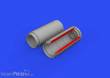 Eduard Accessories 648590 - MiG-19 exhaust nozzles for Eduard/Trumpeter in 1:48