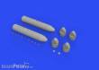 Eduard Accessories 648601 - AN/ALE-41 Chaff dispenser in 1:48