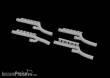 Eduard Accessories 648606 - Bf 110G-4 exhaust stacks for Eduard in 1:48