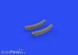Eduard Accessories 648654 - Tempest Mk.II exhaust stacks 1/48 for EDUARD/SPECIAL HOBBY in 1:48