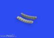 Eduard Accessories 648654 - Tempest Mk.II exhaust stacks 1/48 for EDUARD/SPECIAL HOBBY in 1:48