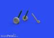 Eduard Accessories 648664 - Spitfire Mk.V wheels 1/48 for EDUARD