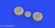 Eduard Accessories 648687 - Ar 234B wheels for HASEGAWA/HOBBY 2000 in 1:48