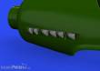 Eduard Accessories 648688 - Fw 190D exhaust stacks for EDUARD in 1:48