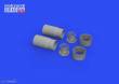 Eduard Accessories 648690 - F-4B exhaust nozzles PRINT for TAMIYA in 1:48