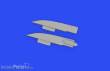 Eduard Accessories 648704 - F-4B fin caps PRINT, for TAMIYA in 1:48