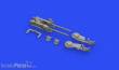 Eduard Accessories 648712 - SBD-5 twin machine gun for ACCURATE MINIATURES/REVELL in 1:48