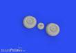 Eduard Accessories 648719 - 1:48 Pe-2 wheels for ZVEZDA