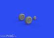Eduard Accessories 648719 - 1:48 Pe-2 wheels for ZVEZDA