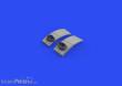Eduard Accessories 648722 - 1:48 A6M2 exhausts PRINT for EDUARD