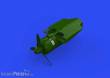 Eduard Accessories 648722 - 1:48 A6M2 exhausts PRINT for EDUARD