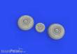 Eduard Accessories 648729 - 1:48 Z-326/526 wheels for EDUARD