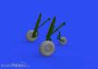 Eduard Accessories 648729 - 1:48 Z-326/526 wheels for EDUARD