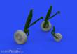 Eduard Accessories 648729 - 1:48 Z-326/526 wheels for EDUARD