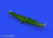 Eduard Accessories 648731 - 1:48 A6M2 Zero Model 21 folding wingtips PRINT for EDUARD