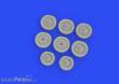 Eduard Accessories 648740 - 1:48 SR-71A wheels 1/48