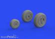 Eduard Accessories 648741 - 1:48 Vampire F.3 wheels 1/48