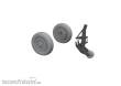 Eduard Accessories 648760 - 1:48 A-1H wheels 1/48