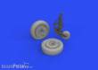 Eduard Accessories 648761 - 1:48 A-1J wheels