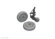 Eduard Accessories 648761 - 1:48 A-1J wheels