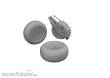 Eduard Accessories 648780 - 1:48 Su-25 wheels