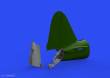 Eduard Accessories 648787 - 1:48 A6M3 tailwheel PRINT for EDUARD