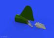 Eduard Accessories 648787 - 1:48 A6M3 tailwheel PRINT for EDUARD