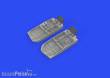 Eduard Accessories 648798 - 1:48 F6F wheel bays PRINT for EDUARD