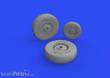 Eduard Accessories 648814 - 1:48 Buccaneer S.2C/D wheels for AIRFIX
