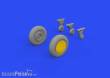 Eduard Accessories 648816 - 1:48 F4F-4 wheels late for EDUARD