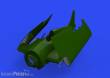 Eduard Accessories 648818 - 1:48 F4F-4 folding wings PRINT for EDUARD