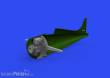 Eduard Accessories 648829 - 1:48 F4F-4 wheel bay PRINT 1/48 EDUARD