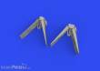 Eduard Accessories 648831 - 1:48 F-16 airbrakes PRINT 1/48 for KINETIC