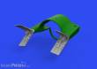 Eduard Accessories 648831 - 1:48 F-16 airbrakes PRINT 1/48 for KINETIC