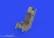 Eduard Accessories 648837 - 1:48 F-16 ejection seat PRINT 1/48 KINETIC