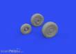 Eduard Accessories 648839 - 1:48 F-35A wheels 1/48 TAMIYA