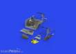 Eduard Accessories 648843 - 1:48 Bf 109G-6 cockpit PRINT 1/48 EDUARD