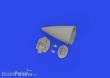 Eduard Accessories 648856 - 1:48 F-16 radar late PRINT 1/48 KINETIC
