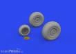 Eduard Accessories 648863 - 1:48 B-25J wheels 1/48 HKM
