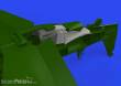 Eduard Accessories 648872 - 1:48 P-51D/K radiator PRINT 1/48 EDUARD